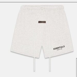 Fear of God Essentials light oatmeal Shorts